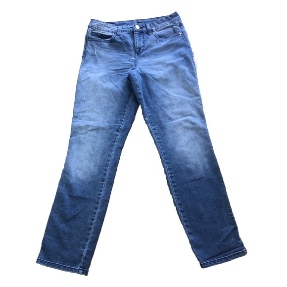 Women's Blue Skinny Jeans - Picture 1 of 12